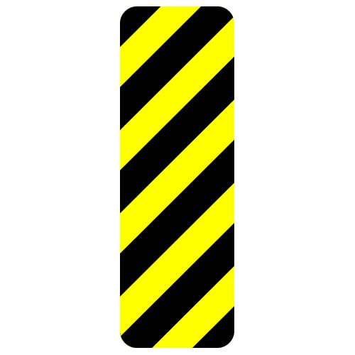 Hazard Marker Sign, Right